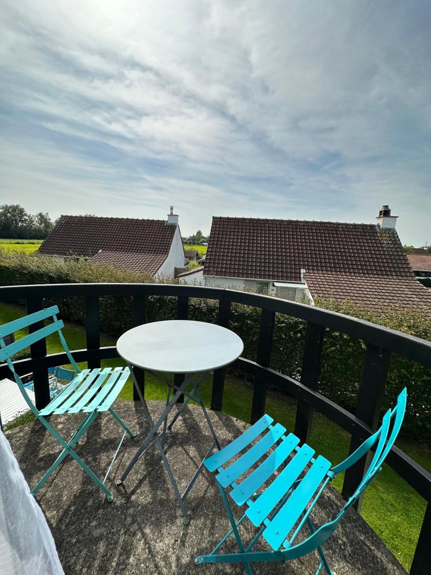 Appartement Met Prachtig Polderzicht 1St Floor De Haan Bagian luar foto
